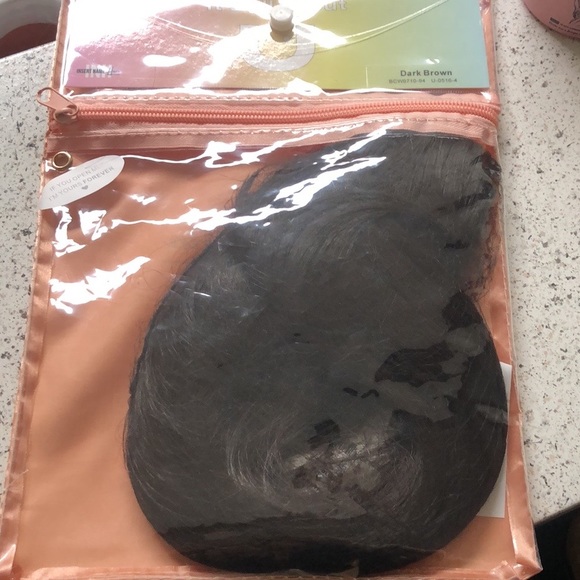 hair extensions natural wave Dark Brown U Clip 16” - Picture 7 of 9